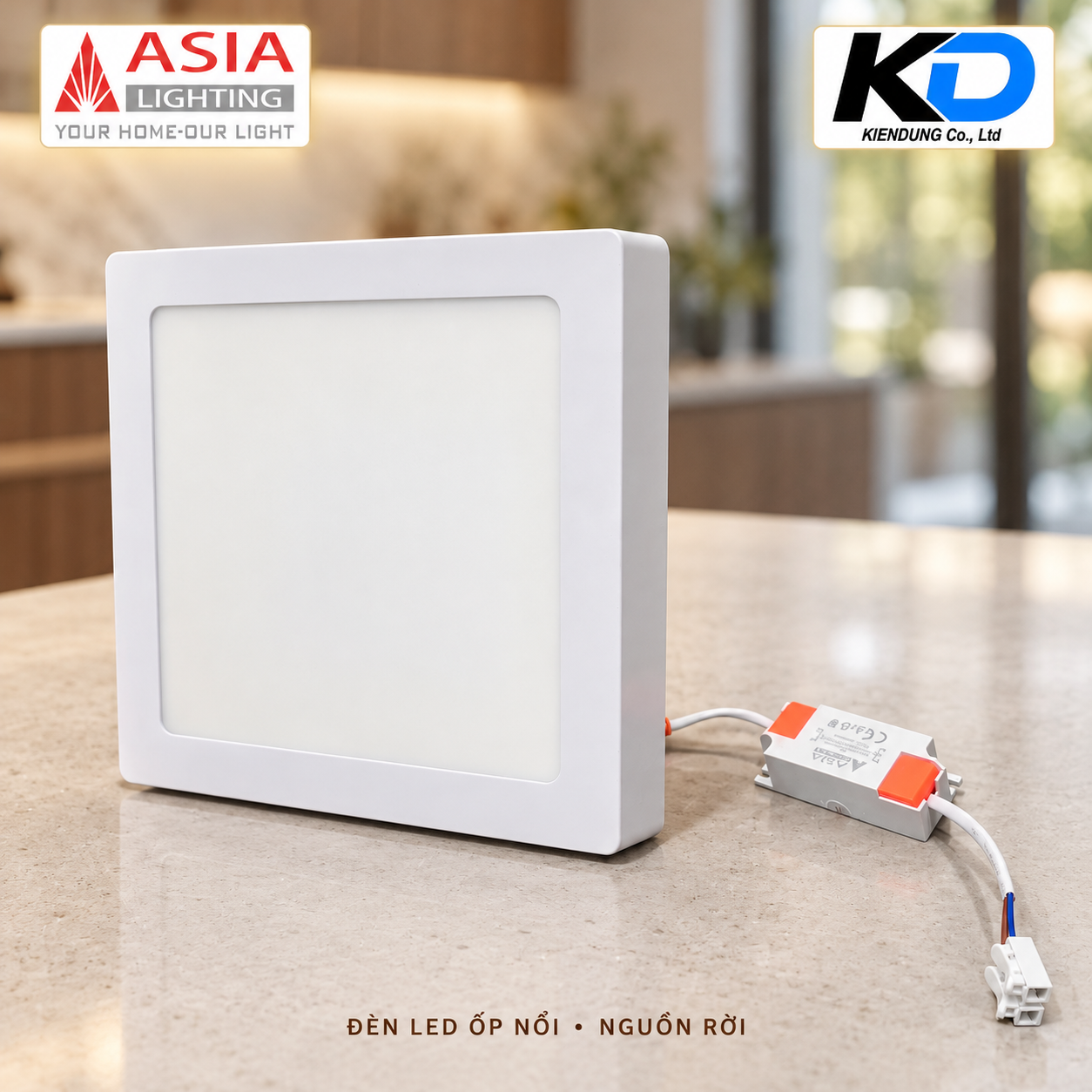 Đèn LED ốp nổi cùng bộ nguồn-7