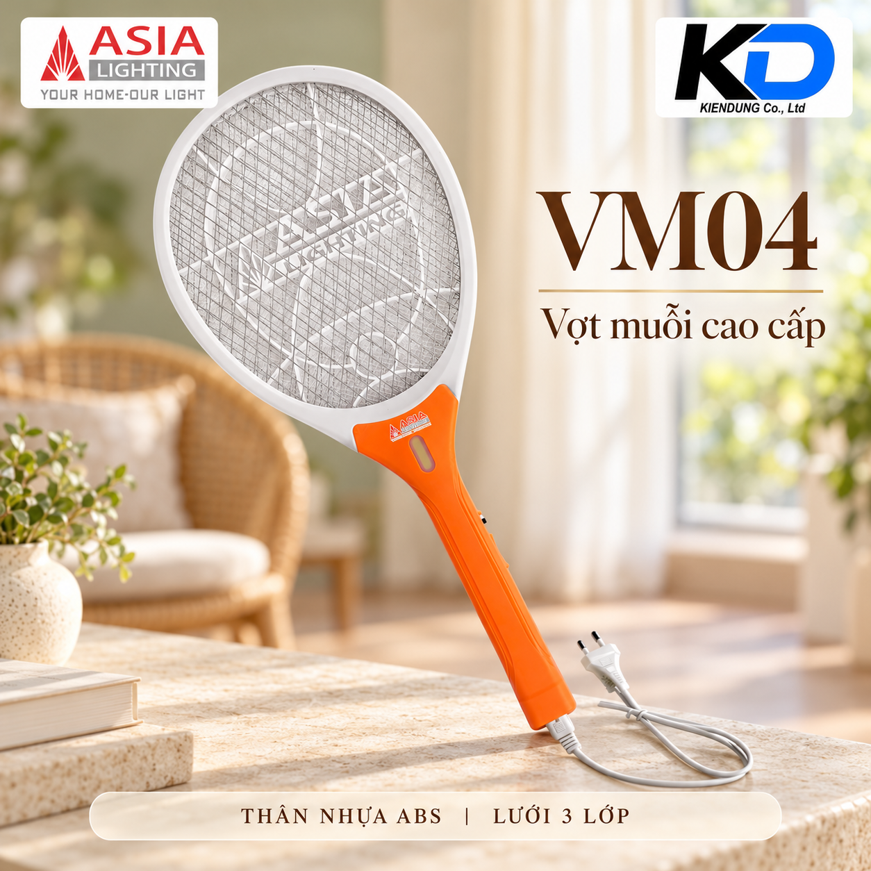 Vợt muỗi VM04 góc đọc sách-2